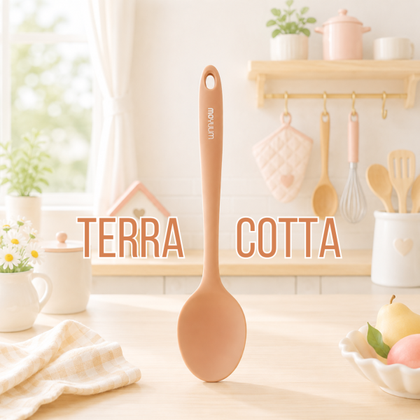 Baby Food Multispoon ช้อนซิลิโคนพรีเมียม สี Terra Cotta