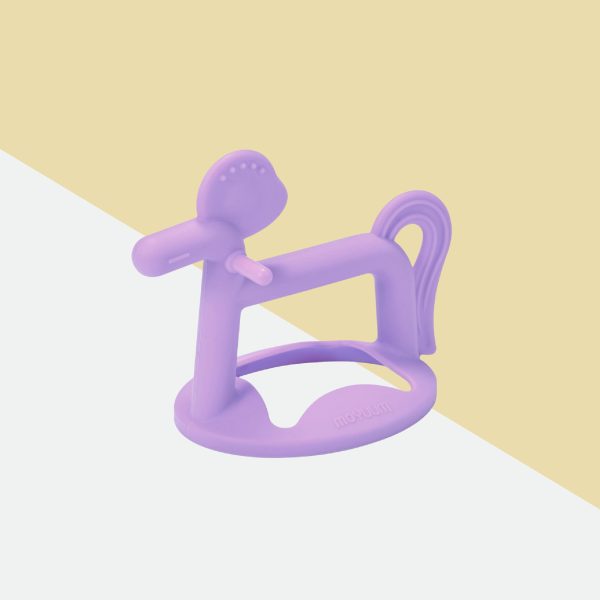 ยางกัดใส่ข้อมือ Pony (แบบยืน) สี ม่วง