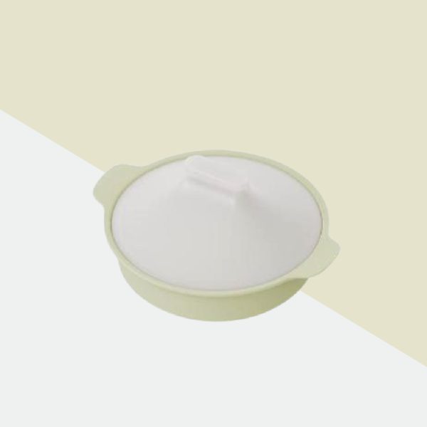 ซิลิโคนนึ่งอาหาร Silicone Divided Baby Food Steamer ผลิตจากแพลทินัมซิลิโคน สี Pistachio