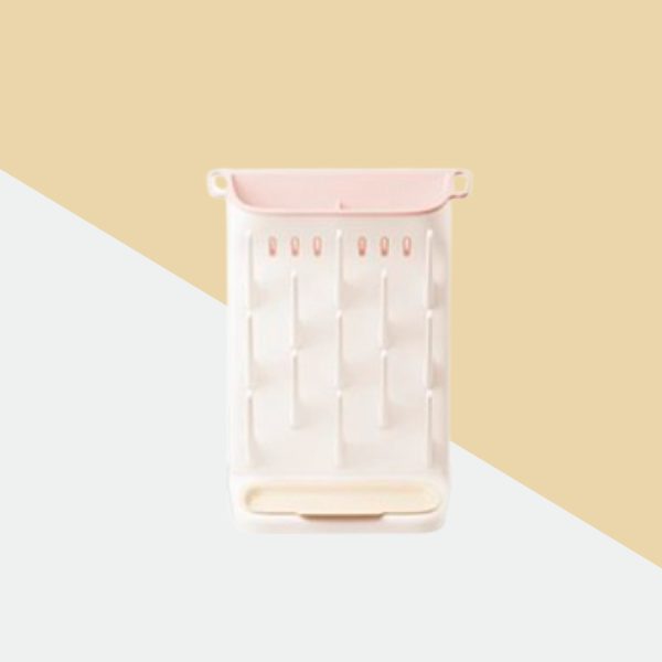 ชั้นวางขวดนมแบบตั้ง Standing Drying Rack ตากขวดนมพร้อมกันได้ถึง 13 ขวด สี Lemon Yellow