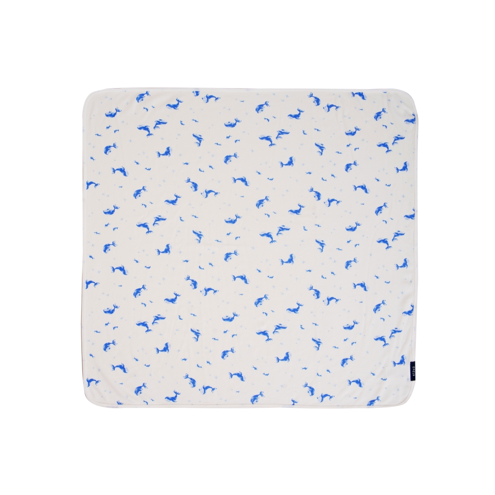 Cotton-Modal Blue Whale