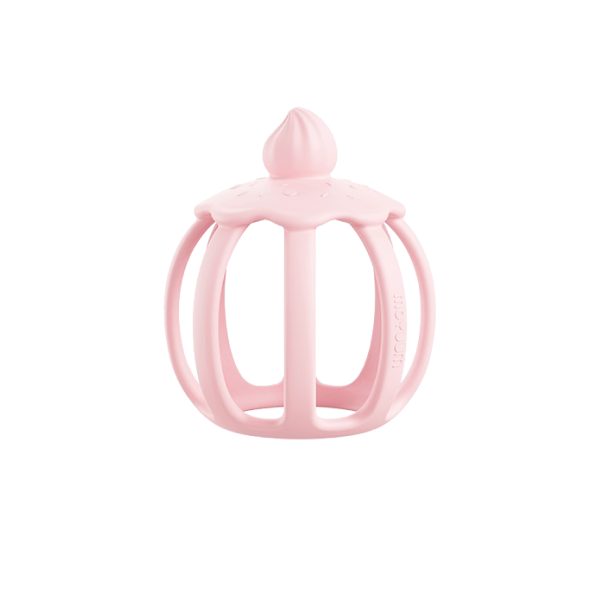 Cup Cake Teether ยางกัดซิลิโคนเกรดการแพทย์ คัพเค้ก สีชมพู Pink